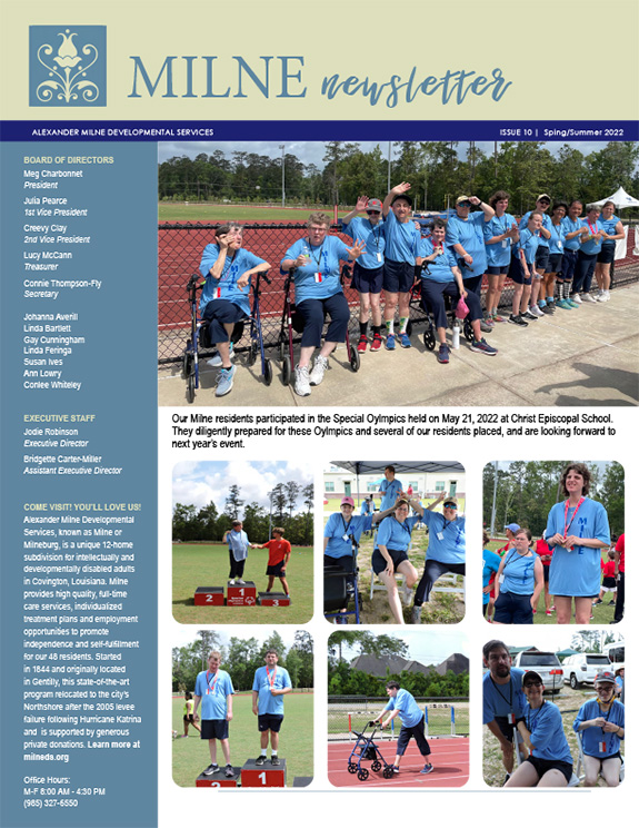 Milne Spring-Summer Newsletter 2022